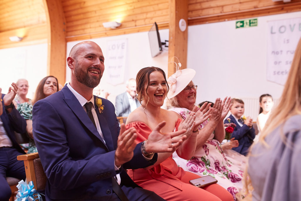 wedding ceremony guests